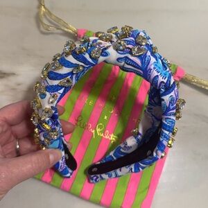 Lele Sadoughi x Lilly Pulitzer Bird is the Word Headband RARE